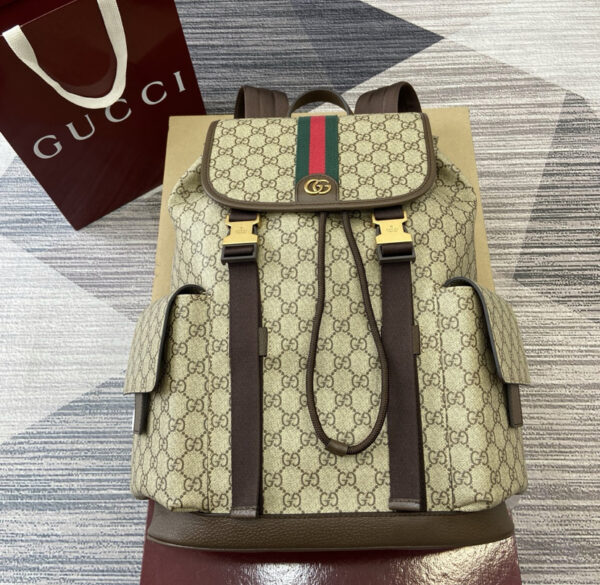 Gucc* Large Backpack - Image 3