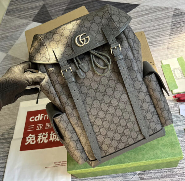 Gucc* Large Backpack - Image 4